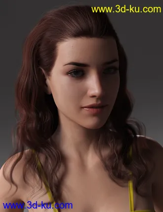 3D打印模型2021-11 Hair for Genesis 8 and 8.1 Females的图片