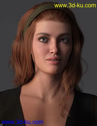 3D打印模型2021-11 Hair for Genesis 8 and 8.1 Females的图片