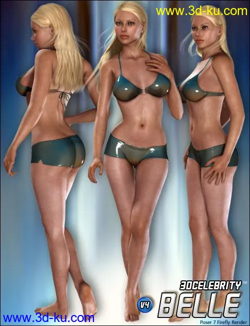 3D Celebrity 'Belle'模型的图片4