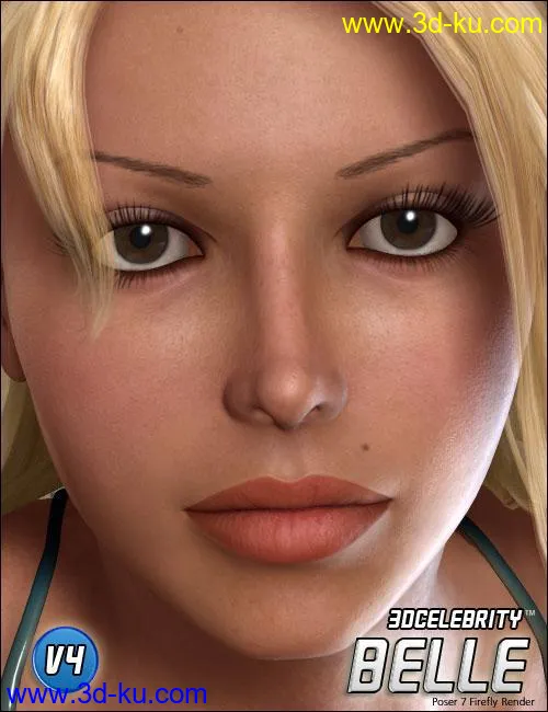3D Celebrity 'Belle'模型的图片6