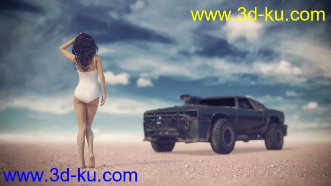 3D Photo Scenes - Desert Heat模型的图片6