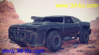 3D打印模型3D Photo Scenes - Desert Heat的图片