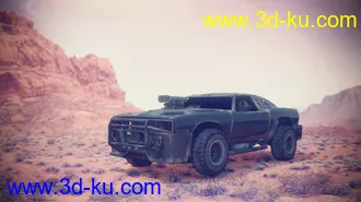 3D打印模型3D Photo Scenes - Desert Heat的图片