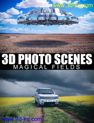 3D打印模型3D Photo Scenes - Magical Fields的图片