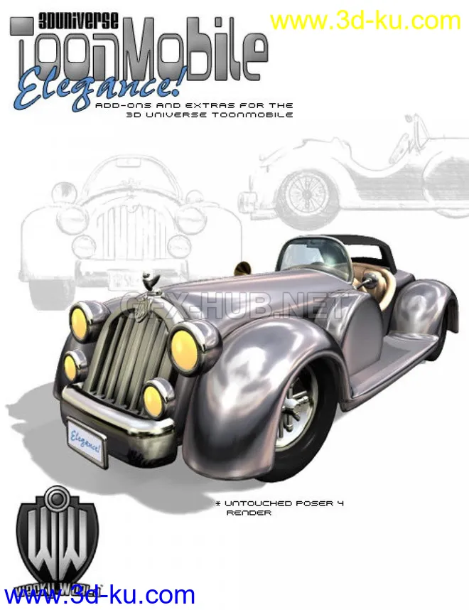 3D Universe ToonMobile - Elegance!模型的图片1