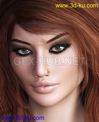 3D打印模型3DS Rhayna Genesis 8 Female的图片