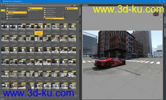 3D打印模型50 HDRIs - Movie Maker Iray - Metropolis Day的图片