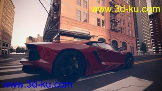 3D打印模型50 HDRIs - Movie Maker Iray - Metropolis Sunset的图片