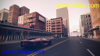 3D打印模型50 HDRIs - Movie Maker Iray - Metropolis Sunset的图片