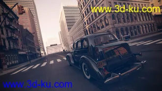 50 HDRIs - Movie Maker Iray - Metropolis Sunset模型的图片12