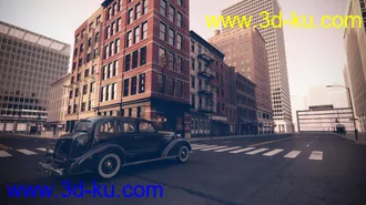 3D打印模型50 HDRIs - Movie Maker Iray - Metropolis Sunset的图片