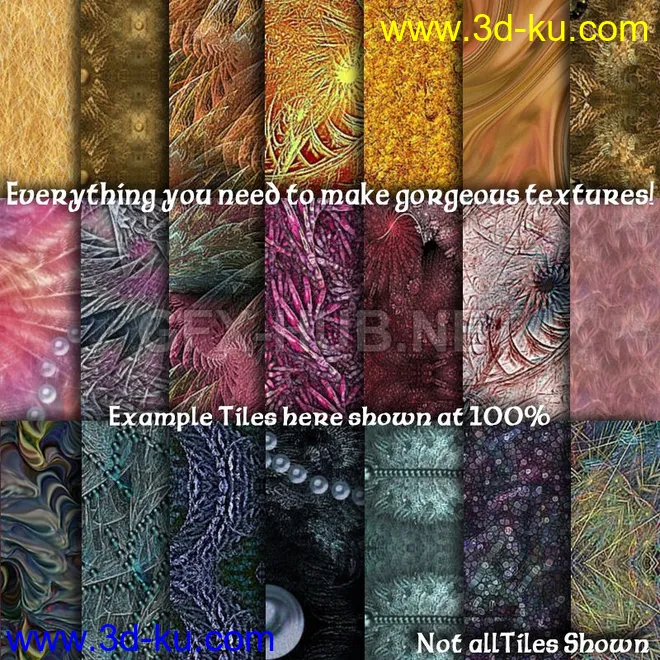 5DS Royalty - A Texturing Megakit模型的图片1