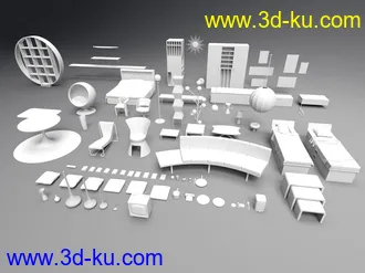 3D打印模型70s Modern House的图片
