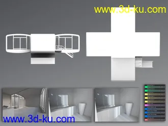 3D打印模型70s Modern House的图片