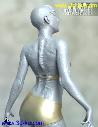 3D打印模型AB Alien HD Details for Genesis 8.1 Female Merchant Resource的图片