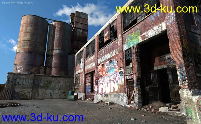 Abandoned Factory模型的图片2