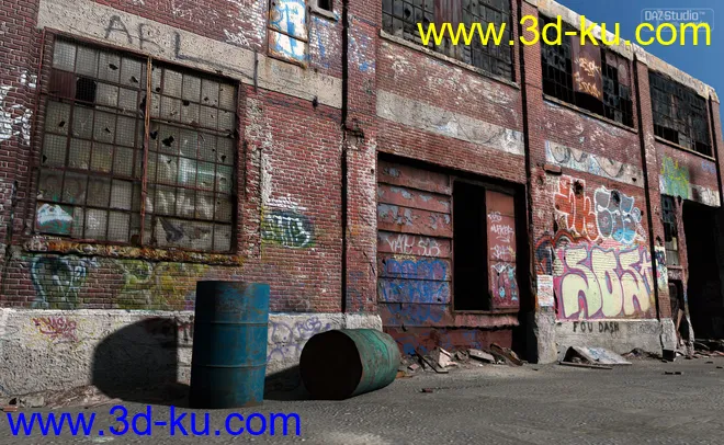 Abandoned Factory模型的图片3