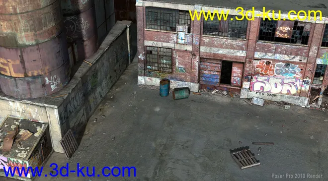 Abandoned Factory模型的图片6