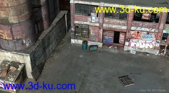 3D打印模型Abandoned Factory的图片