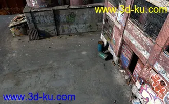 3D打印模型Abandoned Factory的图片