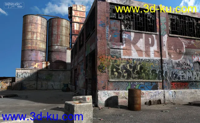 Abandoned Factory模型的图片9