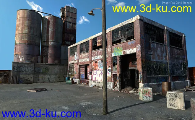 Abandoned Factory模型的图片10