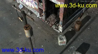 3D打印模型Abandoned Factory的图片