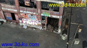 3D打印模型Abandoned Factory的图片