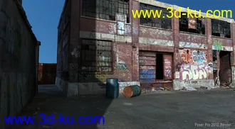 3D打印模型Abandoned Factory的图片