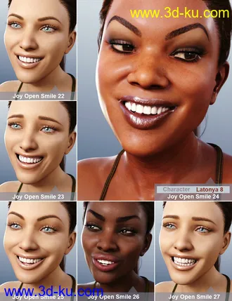 3D打印模型Acting Skills 3 for Genesis 8 and 8.1 Females的图片