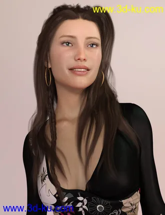 3D打印模型Adalina HD for Genesis 8 Female的图片