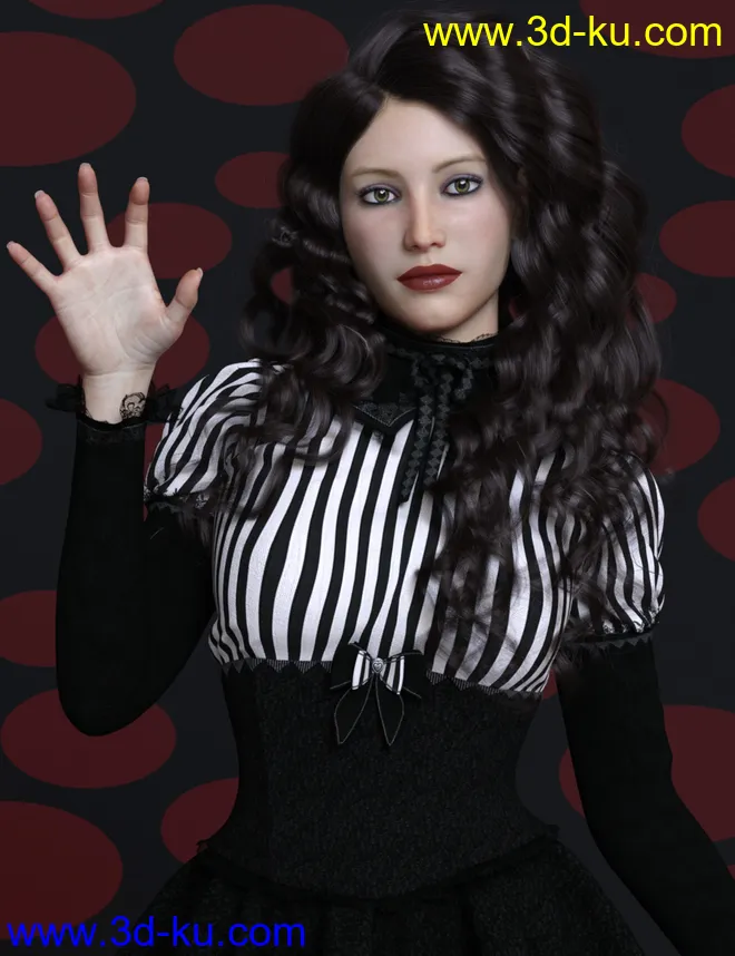 Adalina HD for Genesis 8 Female模型的图片7