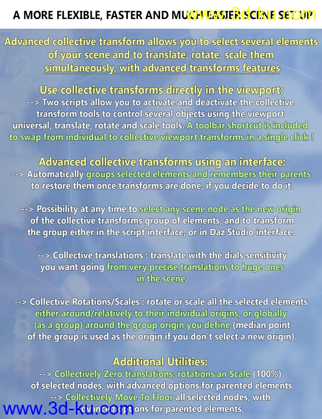 Advanced Collective Transform Tools模型的图片2