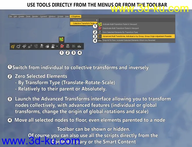Advanced Collective Transform Tools模型的图片3
