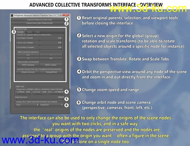 Advanced Collective Transform Tools模型的图片4