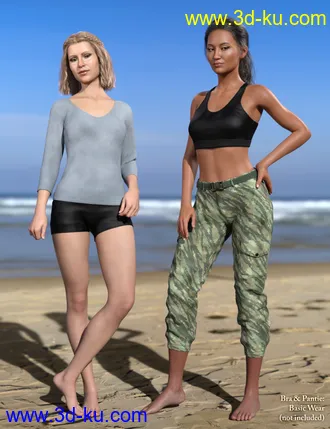 3D打印模型Adventure Hunter Outfit for Genesis 8 and 8.1 Females的图片