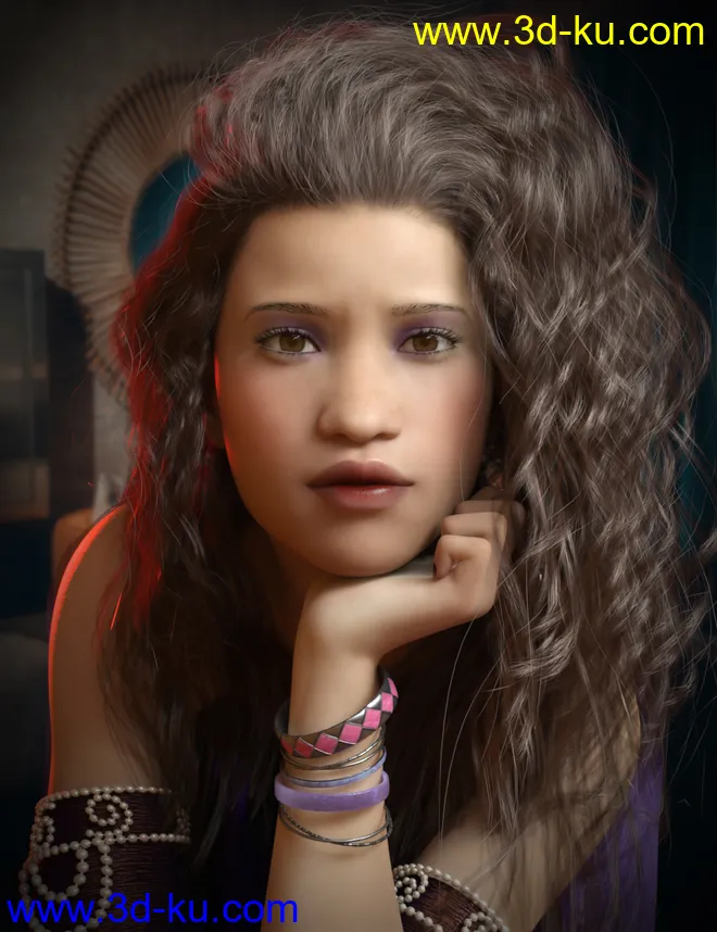 Ae-Cha for Genesis 8 Female模型的图片1