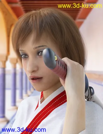 3D打印模型Ae-Cha for Genesis 8 Female的图片