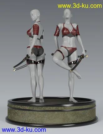 3D打印模型Ae-Cha for Genesis 8 Female的图片