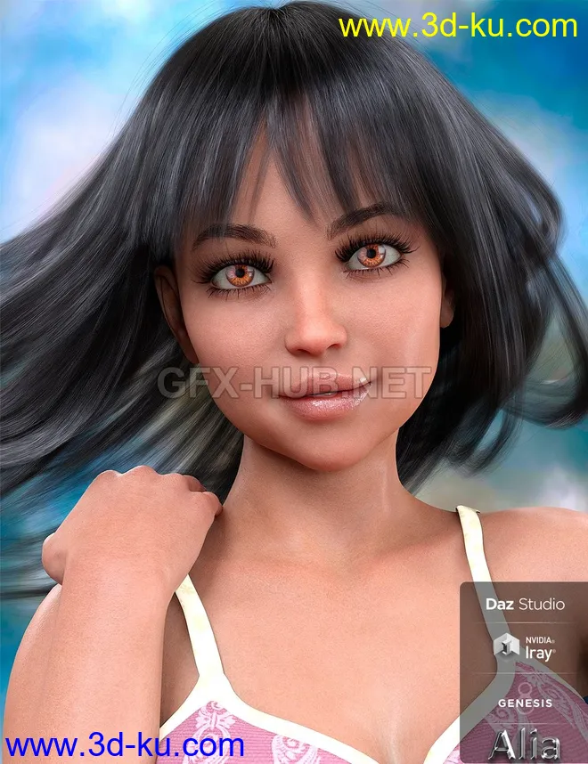 Alia for Genesis 8 Female模型的图片1