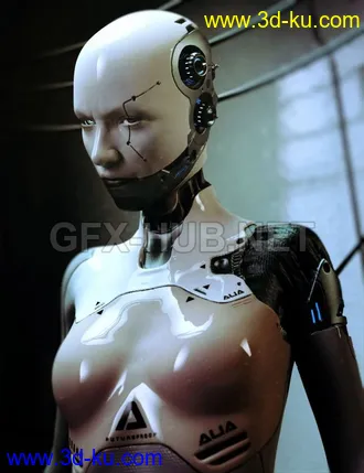 3D打印模型Alia Lvl 4 HD Morphs for Genesis 8 Female的图片