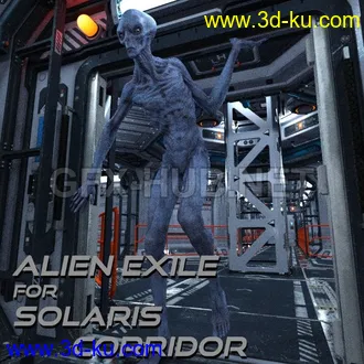3D打印模型Alien Exile For Solaris Corridor的图片