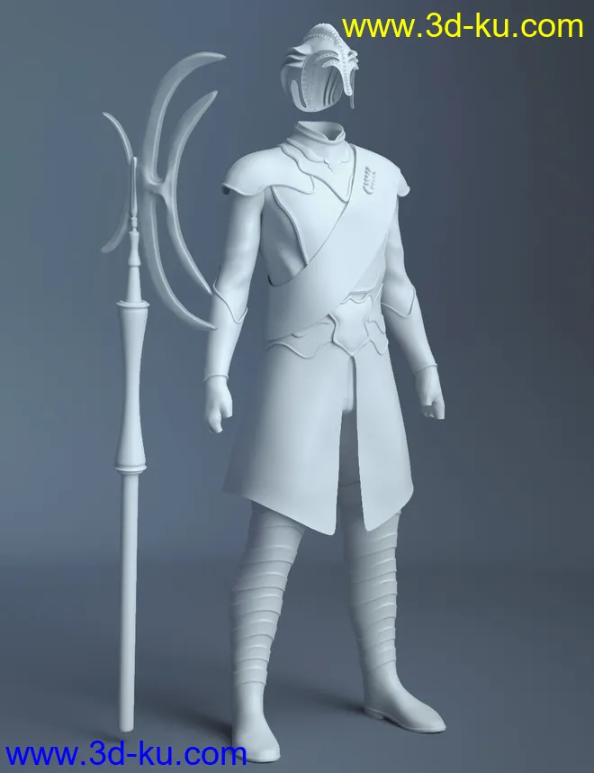 Alien Guard Outfit for Genesis 8 Male模型的图片6