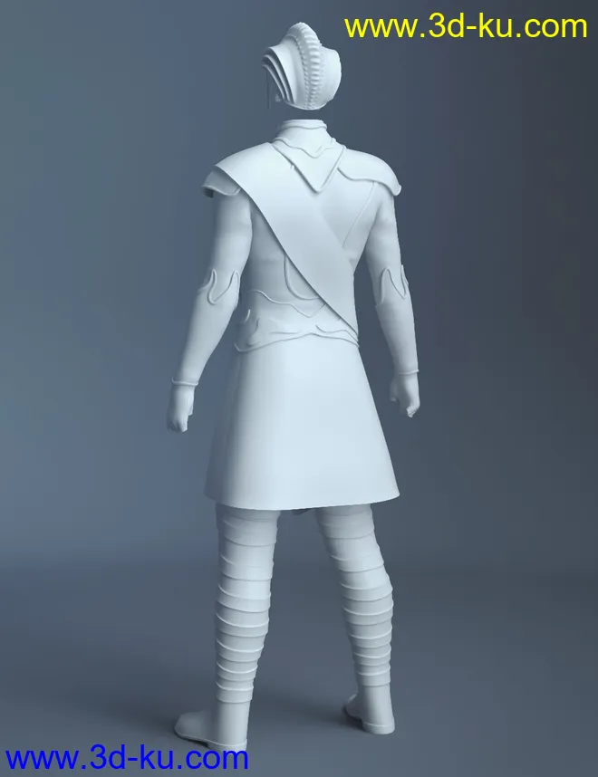 Alien Guard Outfit for Genesis 8 Male模型的图片7