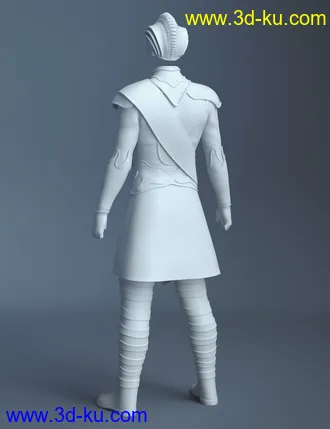 3D打印模型Alien Guard Outfit for Genesis 8 Male的图片