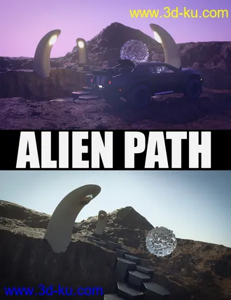 3D打印模型Alien Path的图片