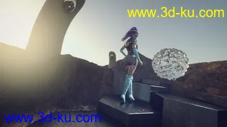 3D打印模型Alien Path的图片