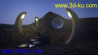 3D打印模型Alien Path的图片