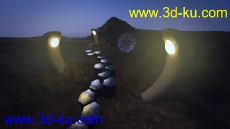 3D打印模型Alien Path的图片