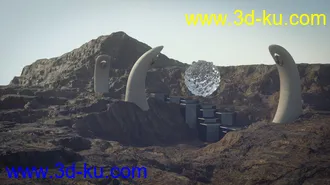 3D打印模型Alien Path的图片
